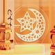 thumbnail image 4 of Lámpara de noche LED 3D EID Mubarak con ilusión de luna, lámpara de mesa, escritorio, decoración para habitación infantil Estrellas de la luna, 4 of 9