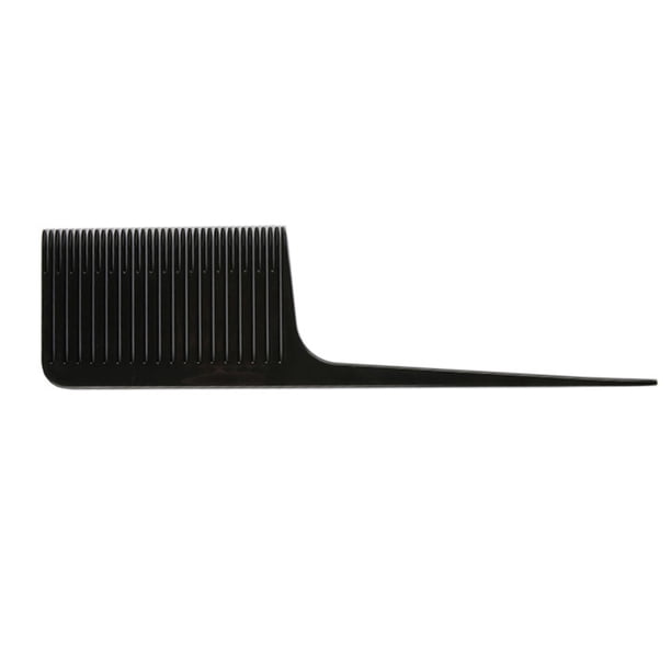 Minnieouse Peine para teñir, peines para resaltar la cola, herramientas de estilismo para el cabello de plástico, accesorios de barbería para Cuidado del cabello Negro