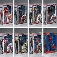 thumbnail image 2 of 18cm Marvel Avengers Anime Figure Thanos SpiderMan Models Ironman Hulk Captain American Action Figures Children Toys Gifts qym unisex, 2 of 2