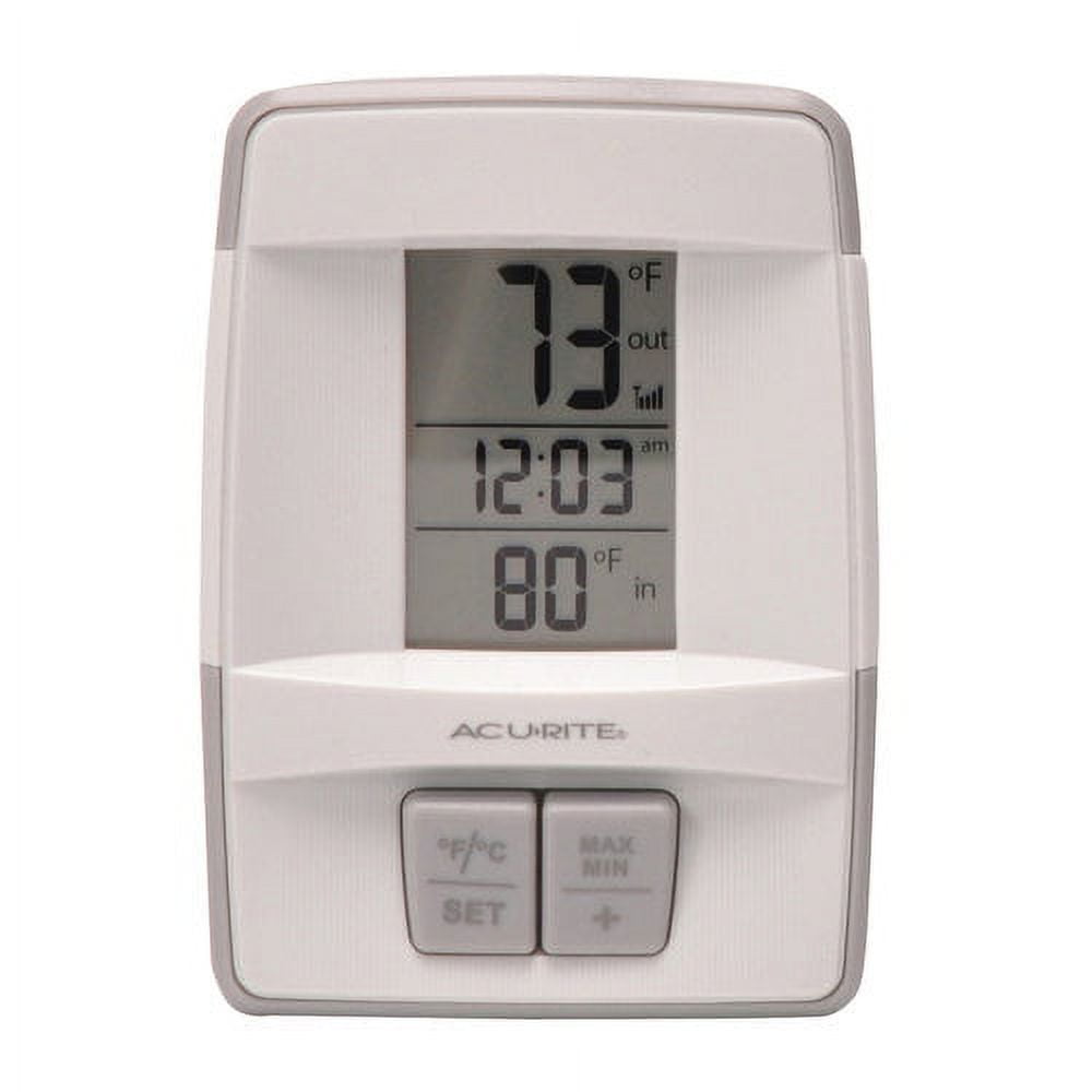 Acurite Indoor/Outdoor Thermometer with Wall Mount