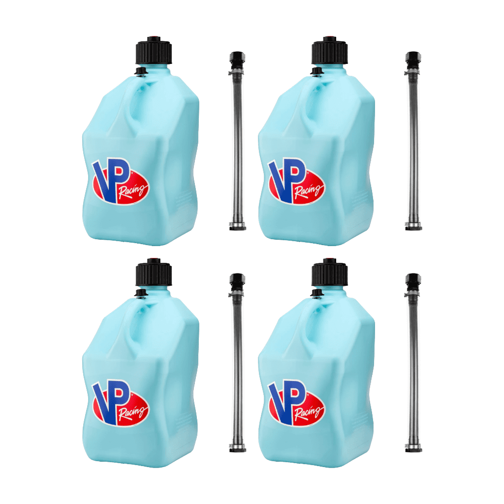 Gas Cans VP Racing 5.5-Gallon Square Motorsport Jug - Sky Blue Utility ...
