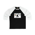 thumbnail image 5 of BLOCK EM ALL - Unisex 3\4 Sleeve Baseball Tee, 5 of 14
