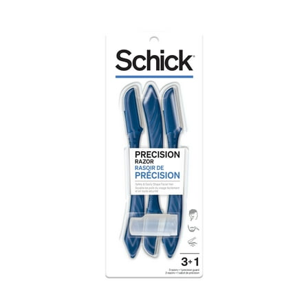 Schick Hydro Precision Grooming Mens Razor, 3 CT, Expertly Edge Mens Facial & Hair Lines