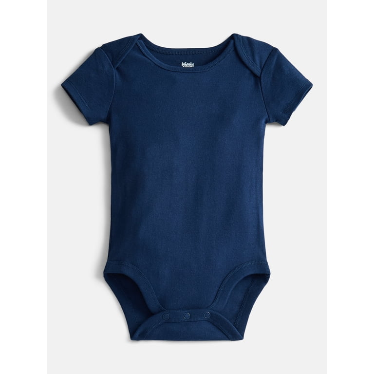 Wonder Nation Baby Boys' 3-Pack Short-Sleeve Bodysuits photo 2