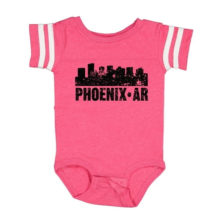 

Inktastic Phoenix Skyline Grunge Gift Baby Boy or Baby Girl Bodysuit