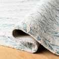 thumbnail image 5 of SAFAVIEH Micro-Loop Daffodil Leaves Area Rug, Ivory/Blue, 5' x 5' Square, 5 of 10