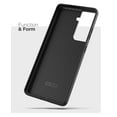 thumbnail image 5 of Encased Thin Armor Designed for Samsung Galaxy S21 FE Case, Slim Fit Flexible Grip Cover (Black), 5 of 7