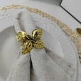 thumbnail image 6 of Pack of 12 Napkin Rings for Party Décor&nbsp;-Gold, 6 of 10