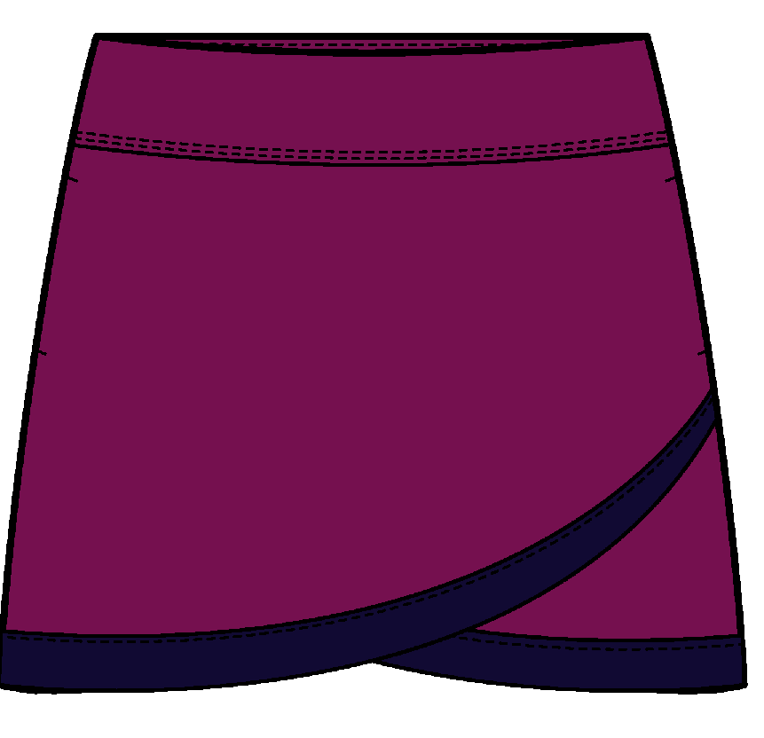 Ben Hogan Women’s Performance 16" Tipped Golf Skort, Sizes XS-XXXL