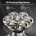 thumbnail image 3 of Head Shavers for Men, Magnetic 7D Electric Razor for Bald Men, IPX7 Waterproof Rechargeable Bald Shaver, Cordless, 3 of 8