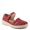 RED, variant on Women's Otero Mary Janes – Faux Leather, Hook & Loop Closure, Arch Support, Shock Absorbent Outsole