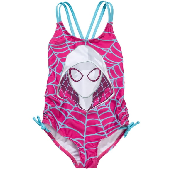 Marvel Stretch Fabric One-Piece Swimsuit (Girl's), Size 5