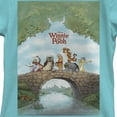 thumbnail image 2 of Girl's Winnie the Pooh Adventure Poster Graphic Tee Tahiti Blue Large, 2 of 4