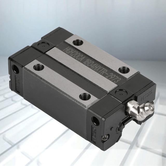 Guide Block, 2pcs 20mm Carriage Slider Rail Block Carriage Slider, For Rail Guide CNC