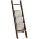 thumbnail image 1 of VASAGLE Toallero de 5 Niveles, Toallero de Escalera, Escalera IPara Toallas, Estante Escalera Inclinada, para Sala de Estar, Color Borgona Rústico LLS018T51, 1 of 5