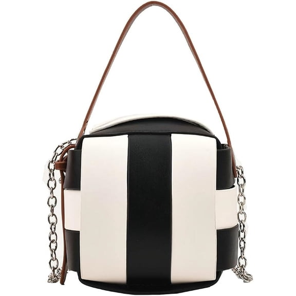 Kukuzhu Hobo Bags for Women Leather Square Tote Bag Crossbody Bag Casual Chain Bag Purse