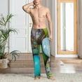 thumbnail image 6 of Lsque Easter Egg1 Print Men's Pajama Pants, Lounge Pant - Comfortable Home Wear,Elastic Waistband, Stylish Design-X-Large, 6 of 9