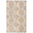 thumbnail image 2 of SAFAVIEH Kilim Carmella Geometric Trellis Wool Area Rug, Sage/Gold, 8' x 10', 2 of 9