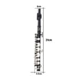 thumbnail image 2 of C Key Cupronickel Piccolo with Silver Plating, Includes Padded Storage Case, Cleaning Cloth (Random Color), Maintenance Stick (Random Color) and Screwdriver – Elegant Design for Musical Enthusiasts,, 2 of 6