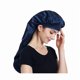 thumbnail image 1 of wonima11 Braid Bonnet Satin Headscarf Hair Wrap for Sleeping Navy, 1 of 1