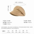 thumbnail image 4 of SikaFu Short -Eaves Fisherman Hat Autumn And Winter Literary Retro Basin French Elegant Beret Octa Hat Suede Pile Hat, 4 of 8