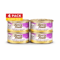 thumbnail image 4 of Fancy Feast Tender Beef & Liver CLassic Pate, Cat Food, 3 oz cans, Pack of 4, 4 of 6