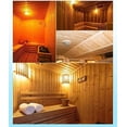 thumbnail image 2 of Sauna Lamp - Explosion Proof Anti-high Temperature Moisture Proof Round Lamps Accessory for Sauna Room, 2 of 4