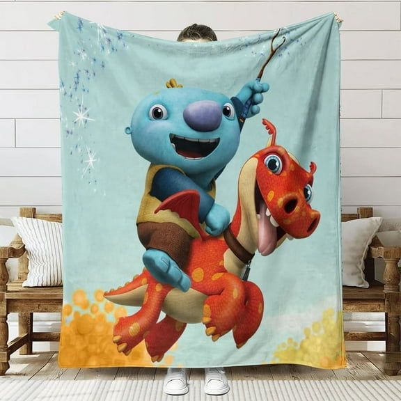 Wallykazam Throw Blanket Gifts for Fans Lover Girls Boys Women Present Hoodie Him Bed 60"x80"