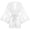 white, variant on Women's Dressing Gowns, Lace-up Nightgown, Satin Kimono Morning Robe Bridal Ladies Lace Trim Sexy Bathrobes Nightwear Bridesmaid Robes