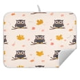thumbnail image 3 of Little Owl Dish Drying Mat for Kitchen, Quick Drying Absorbent Soft Durable 18 x 24", 3 of 10