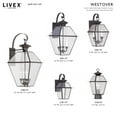 thumbnail image 2 of Livex Lighting Westover Outdoor Wall Lantern in Bronze, 2 of 14