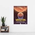 thumbnail image 2 of NASA Galaxy of Horrors The Roasted Planet Exoplanet Screaming HD 80606b Horror Movie Poster Extra Large XL Wall Art Print, 2 of 3