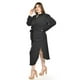 thumbnail image 2 of Vestido camisero con moño Roman Fashion /Tallas Extras, 4341 (Negro lineas) negro 36, 2 of 6