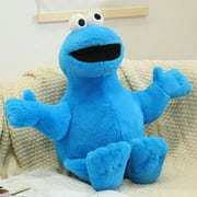 Kawaii Anime Figure Sesame Plush Toys Cookie Monster Big Bird Elmo Super Soft Education Creative Doll Kids Birthday Gift Cookie Monster 36-42cm