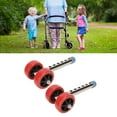 thumbnail image 4 of Roues de Marche de Remplacement, Roues de Marche Universelles en Acier Inoxydable Flexibles pour Extérieur, 4 of 8