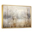 thumbnail image 3 of Designart "Winter Meadow View A Scene of Calmness II" Oversized Landscapes Framed Wall Art - Traditional Grey Meadow Bedroom Framed Canvas Wall Art, 3 of 7