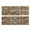 C, variant on ABODELINE 7.9” x 3.9” Faux Brick Wallpaper Peel and Stick Self Adhesive Stone Wallpaper 3D Textured Vintage Brick Contact Paper for Fireplace Backsplash Bedroom Bathroom Renter Friendly Sticky Vinyl