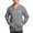 Graphite Gray, variant on - Evil Eye, Spiritual Symbol Of Protection, Greek Cu Men's Zip Up Hoodie - Zip Hoodie, Classic Hooded Sweatshirt with Metal Zipper