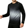 thumbnail image 4 of hoksml Men's Long Sleeve Workout T Shirts, Quick Dry Athletic Running Tops, Raglan Crew Neck Performance Sport Tees for Training Gym, 4 of 4