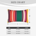 thumbnail image 6 of Fotbe Vertical Stripes Pillow Cases - Envelope Closure - Luxury, Extra Soft, Cooling Pillow Covers - Wrinkle, Fade, Stain Resistant-20"x30", 6 of 9