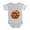 Heather Gray, variant on CafePress - Heart Chip Cookie - Cute Infant Baby Football Bodysuit