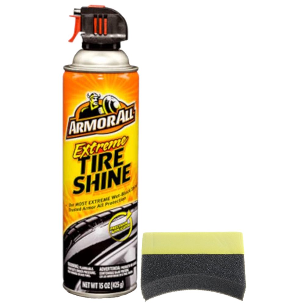Armor All Extreme Tire Shine Aerosol (15 oz.) &amp; Applicator