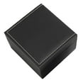 thumbnail image 1 of Black Watch Box PU Leather Wrist Watch Organizer Jewelry Display Case Large, 1 of 9