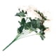 thumbnail image 4 of Ramo de flores de rosas artificiales Simulación Ramo de novia Seda Rosa falsa Decoración del hogar, Borde rosa blanco AweSitey HA7293-06B, 4 of 6