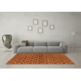 thumbnail image 3 of Ahgly Company Indoor Rectangle Oriental Orange Industrial Area Rugs, 8' x 10', 3 of 4