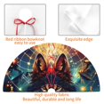 thumbnail image 4 of Picia Mystic Wolf Dreamcatcher Print Christmas Tree Skirt , Christmas Tree Skirt Ornaments for Merry Christmas Holiday Party Decorations Indoor Outdoor-48", 4 of 7