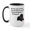 White/Black Inside, variant on CafePress - Old Black Lab Large Mug - 15 oz Ceramic Large White Novelty Mug