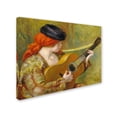 thumbnail image 2 of Trademark Fine Art "Young Spanish Woman With a Guitar" Canvas Art by Pierre-Auguste Renoir, 2 of 3