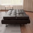 thumbnail image 4 of Koby Home Futon Sofa Bed Queen Couch Sectional Sleeper Sofas Couches for Living Room Browm, 4 of 9