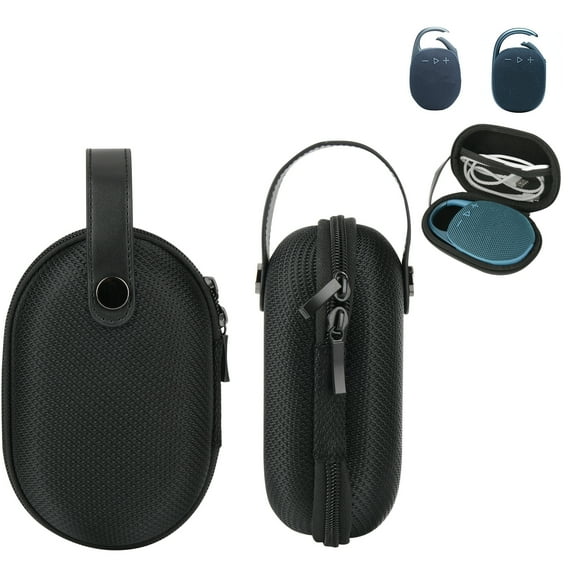 Speaker Storage Bag for JBL Clipl 4/5, Dustproof Dropproof Hard Case Storage Protective Travel Carrying Bag Speaker Case Replacement
